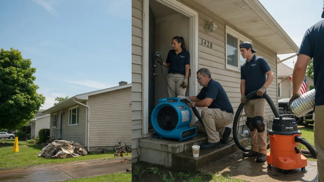 Water Damage Restoration in Carlinville, IL near me